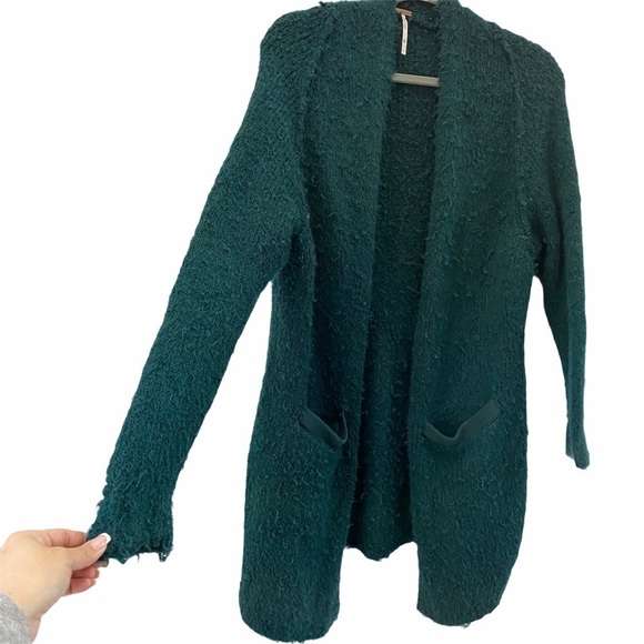 Free People Teal Cardigan - Picture 9 of 10